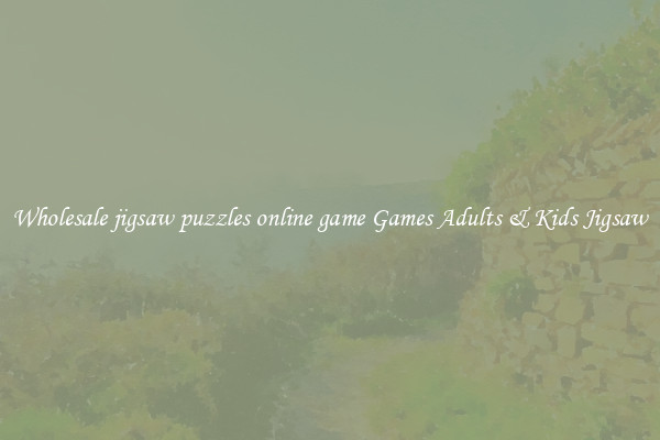 Wholesale jigsaw puzzles online game Games Adults & Kids Jigsaw
