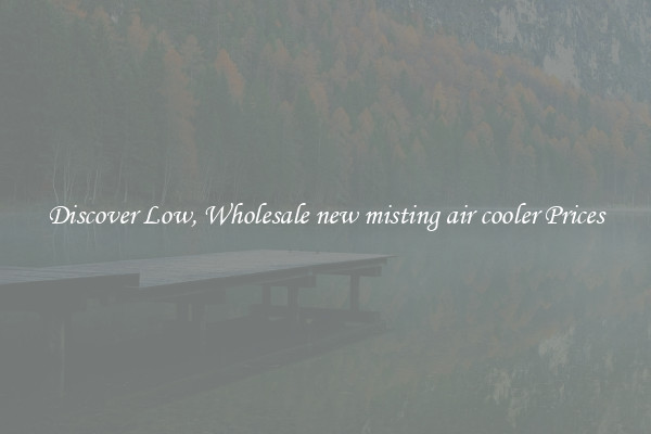 Discover Low, Wholesale new misting air cooler Prices