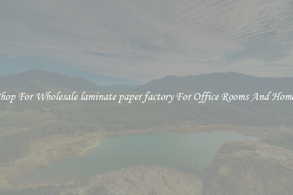 Shop For Wholesale laminate paper factory For Office Rooms And Homes